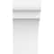 Ekena Millwork Standard Yorktown Architectural Grade PVC Rafter Tail, 5"W x 10"H X 12"L RFTP05X10X12YOR - alternate 3